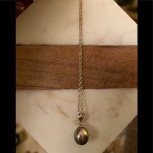 Vantel pearls black pearl necklace very collectible